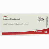Iscucin Tiliae Stärke C Ampullen 10 x 1 ml