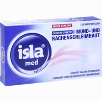 Isla Med Hydro+ Milde Kirsche Pastillen 20 Stück