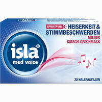 Isla Med Voice Pastillen 20 Stück
