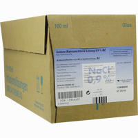 Isotone Nacl Lösung 0.9% Bc Glas O. Aufhänger Injektionslösung 10 x 100 ml