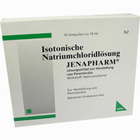 Isotonische Natriumchlorid Jenapharm Ampullen 10 x 10 ml