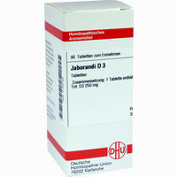 Jaborandi D3 Tabletten 80 Stück