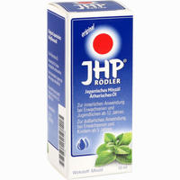 Jhp Rödler Japanisches Minzöl ätherisches Öl 10 ml