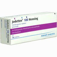 Jodetten 100 Henning Tabletten 100 Stück