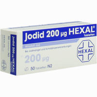 Jodid 200 Hexal Tabletten 50 Stück
