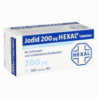 Jodid 200 Hexal Tabletten 100 Stück