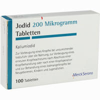 Jodid 200 Tabletten 100 Stück