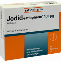 Jodid- Ratiopharm 100ug Tabletten 50 Stück
