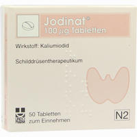 Jodinat 100ug Tabletten 50 Stück