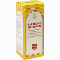 Jodtinktur Hetterich Lösung 30 ml