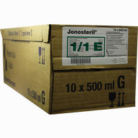 Jonosteril Glas Infusionslösung 10 x 500 ml
