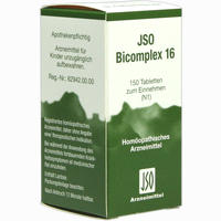 Jso Bicomplex 16 Tabletten 150 Stück