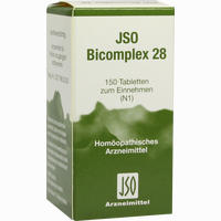 Jso Bicomplex Nr. 28 Tabletten 150 Stück