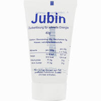 Jubin Zuckerlösung für Schnelle Energie 40 g