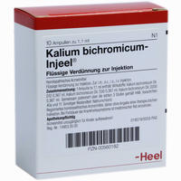 Kalium Bichromicum- Injeel Ampullen 10 Stück
