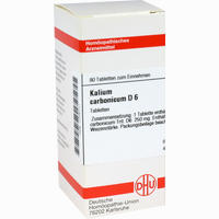 Kalium Carb D6 Tabletten 80 Stück