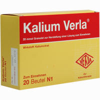 Kalium Verla Granulat 20 Stück