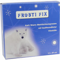 Kalt- Warm- Kompresse 12x29cm Blau Vliest.frostifix Kompressen 1 Stück