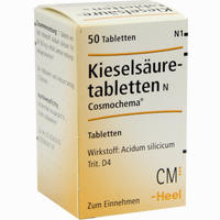 Kieselsaeuretabletten N Cosmochema 50 Stück