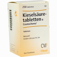 Kieselsaeuretabletten N Cosmochema 250 Stück