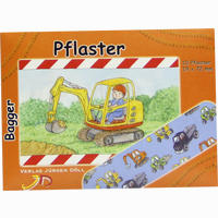 Kinderpflaster Bagger - Briefchen 10 Stück