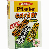 Kinderpflaster Safari Wasserfest Latexfrei 10 Stück