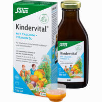 Kindervital mit Calcium + D3 Tonikum Bio Salus 250 ml