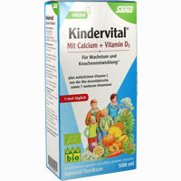 Kindervital mit Calcium + D3 Tonikum Bio Salus 500 ml