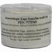 Kinesiologie Tape 5x5cm Weiss 1 Stück