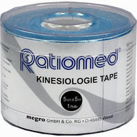 Kinesiologie- Tape Ratiomed 5mx5cm Blau Pflaster 1 Stück