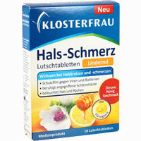 Klosterfrau Hals- Schmerz Lutschtabletten 16 Stück