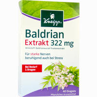 Kneipp Baldrian Extrakt Extra Stark Dragees 40 Stück