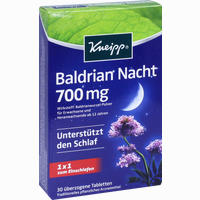 Kneipp Baldrian Nacht Tabletten 30 Stück