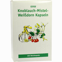 Knoblauch- Mistel- Weißdorn Kapseln 200 Stück