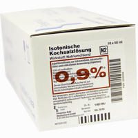 Kochsalz 0.9% Isoton Freka Infusionslösung 10 x 50 ml