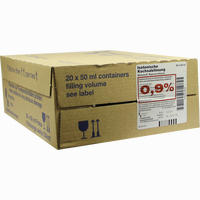 Kochsalz 0.9% Isoton Freka Infusionslösung 20 x 50 ml