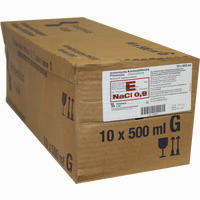 Kochsalz 0.9% Isoton Gl Infusionslösung 10 x 500 ml