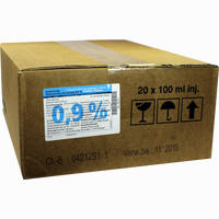 Kochsalz 0.9% Isoton Injektionslösung 20 x 100 ml