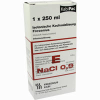 Kochsalz 0.9% Isoton Pl Infusionslösung 250 ml