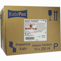 Kochsalz 0.9% Isoton Pl Infusionslösung Fresenius Kabi 10 x 250 ml