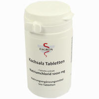 Kochsalz 1000mg Tabletten 100 Stück