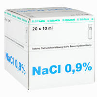Kochsalzlösung 0.9% Mini- Plasco Connect Injektionslösung 20 x 10 ml