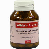 Köhlers Acerola Tabletten 120 Stück
