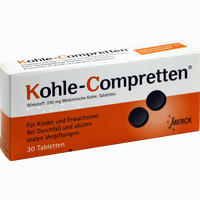 Kohle- Compretten Tabletten 30 Stück