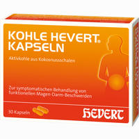 Kohle Hevert Kapseln 30 Stück