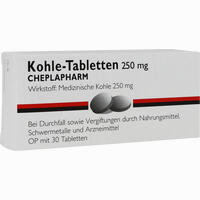 Kohle Tabletten 30 Stück