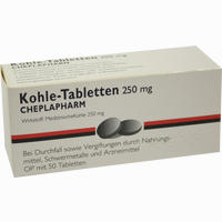 Kohle- Tabletten 250mg 50 Stück