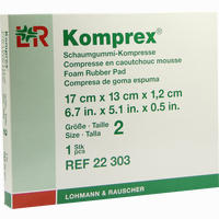 Komprex Schaumg Gr 2 Recht Kompressen 1 Stück