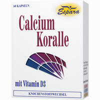Korallen Calcium Kapseln Espara 60 Stück