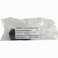 Krückenkapsel Gr 4 0 10mm Schwarz 1 Stück